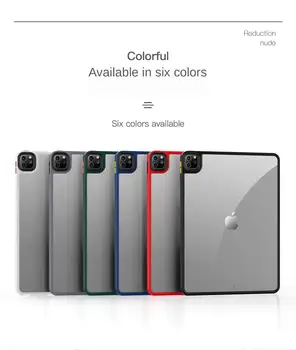 

Protective Case Shatter-resistant Transparent Application For 2020 iPad Pro 12.9 11.9 Inch Protective ClearCase