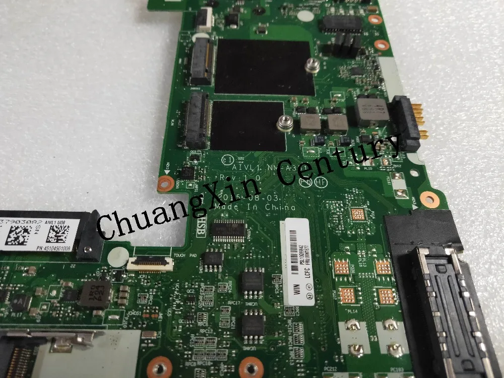 Для AIVL1 NM-A351 для ThinkPad L450 материнская плата с i5-5200U/5300U cpu оригинальная Встроенная Материнская плата полностью протестирована