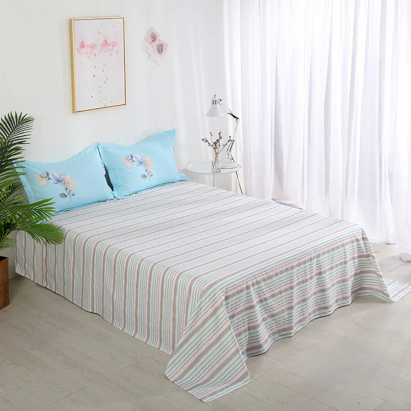 Style 21 Dreampatar модная полоска 1 шт. Одиночная двойная домашняя комфортная кровать простыни модный активный принт Мягкая Кровать текстиль современная кровать BY225A - Цвет: Style 21