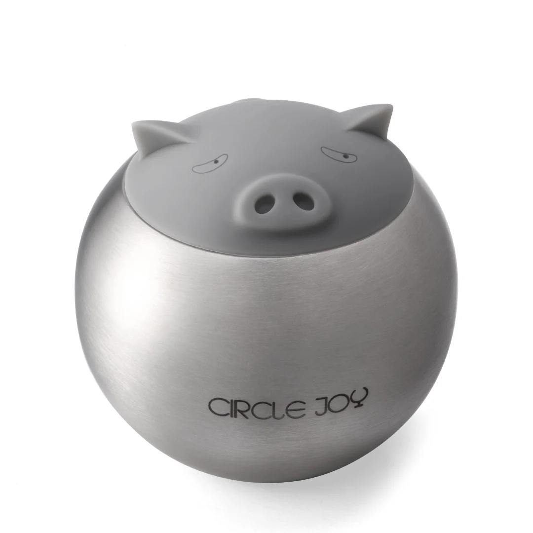 Xiaomi Mijia Circle Joy Round Pig креативный открывалка для пивных бутылок Серебряная прекрасная форма легкое открытие и различные функции
