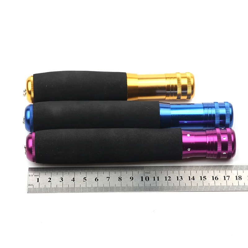 Rompin Universal replaceable fishing rod handle grip Aluminum Alloy & EVA Stream Fishing Rod Handle Kit DIY Rod Change