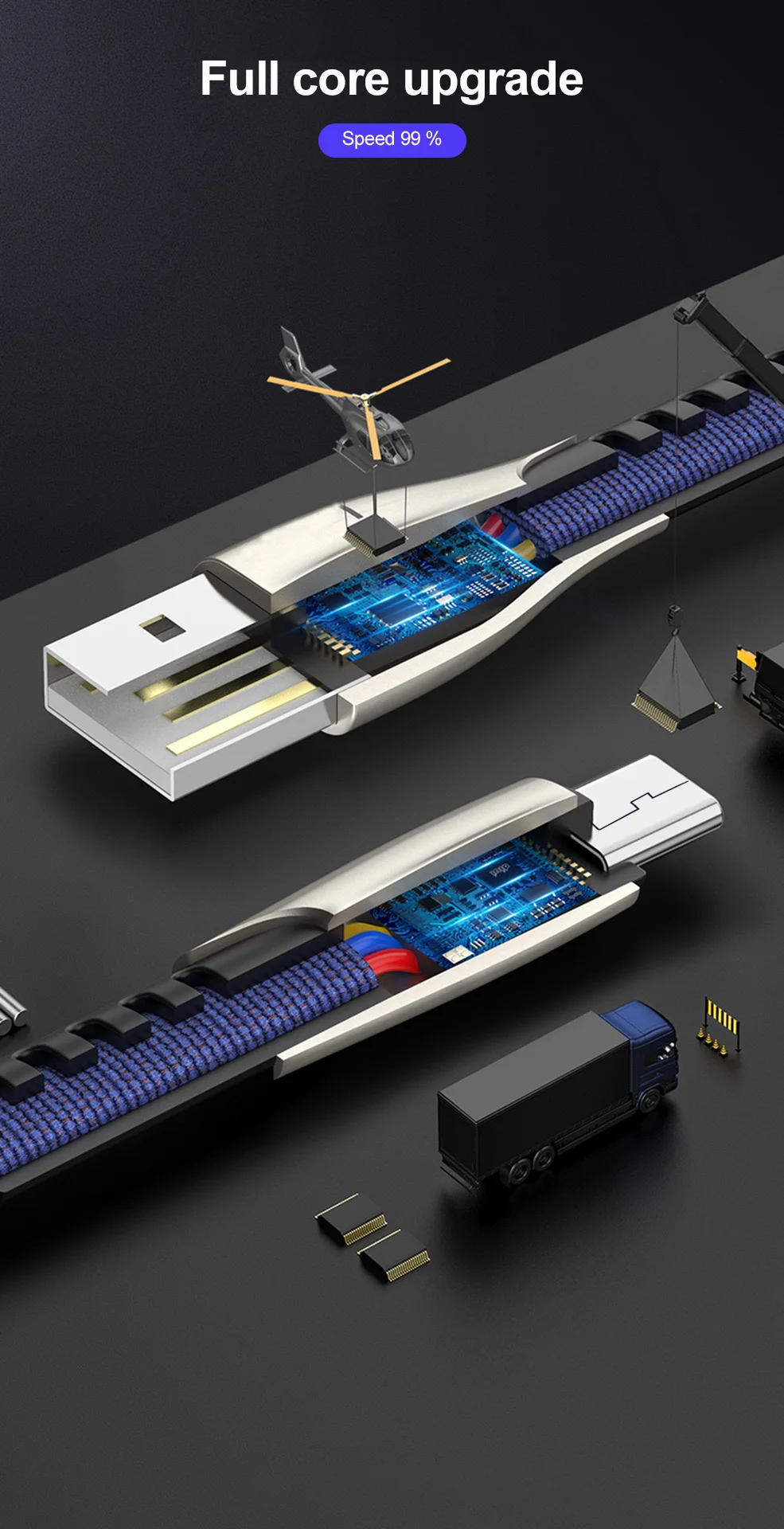 Кабель Micro USB 1 м 2 м 3 м Быстрая зарядка нейлон USB синхронизация данных мобильный телефон Android кабель для зарядного устройства для samsung кабель