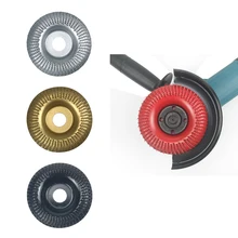 Disque de meulage d'angle en bois rond, 16mm/22mm, avec revêtement en carbure cémenté
