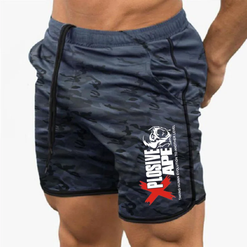 casual shorts for men New Men Fitness Bodybuilding Shorts Man Summer Workout Male Breathable Mesh Quick Dry Sportswear Jogger Beach Short Pants mens casual shorts