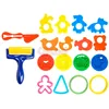 New Educational Plasticine Mold Modeling Clay Kit Slime Toys For Child Plastic Play Dough Tools Sets DIY Kid Cutters Moulds Toys 3