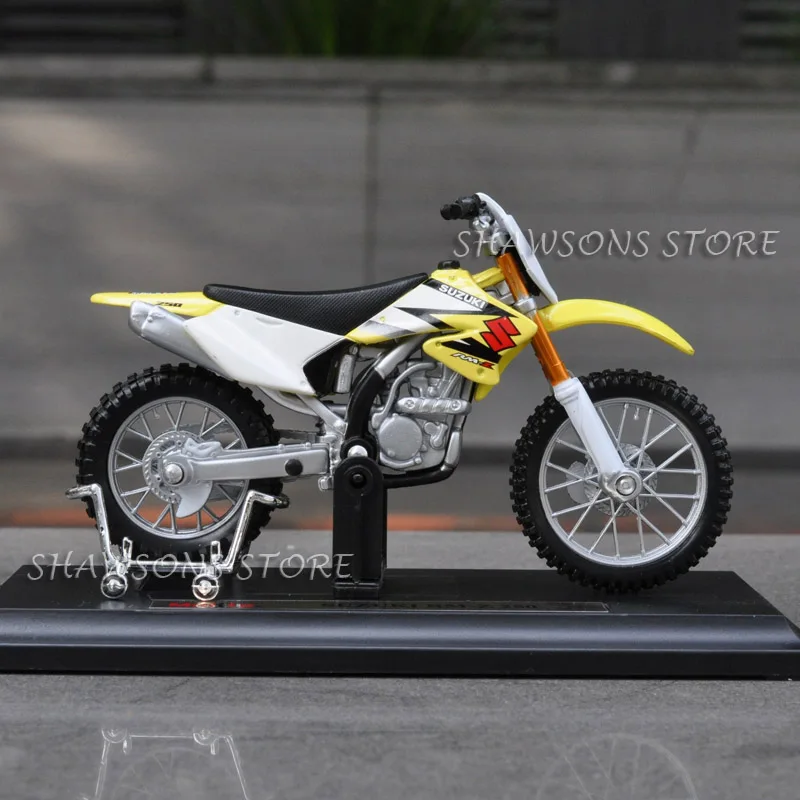 Литые игрушечные модели Maisto 1:18 Suzuki RM250 миниатюрный мотоцикл