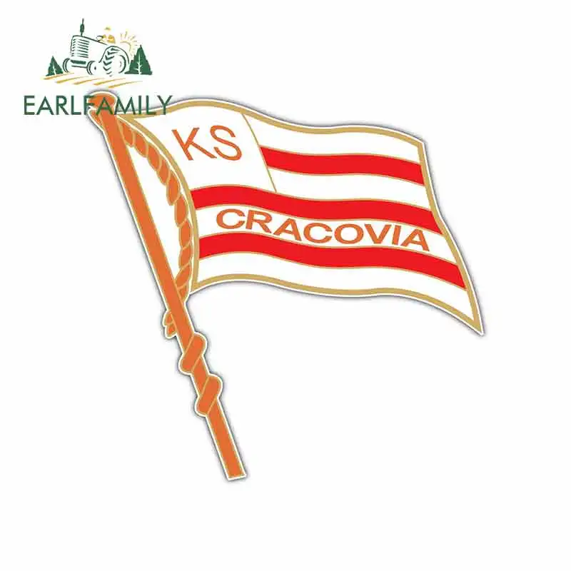 EARLFAMILY 13 см X 12,9 см для МКС краковия Краковская виниловая автомобильная пленка креативная наклейка s Автомобильная графическая наклейка ремонтная наклейка с цветами