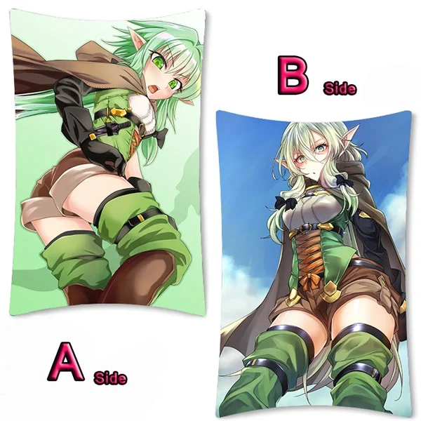 Аниме Goblin Slayer Priestess High Elf Archer Dakimakura длинная подушка для объятий чехол подушка крышка 2WAY 35x55 см - Цвет: 18