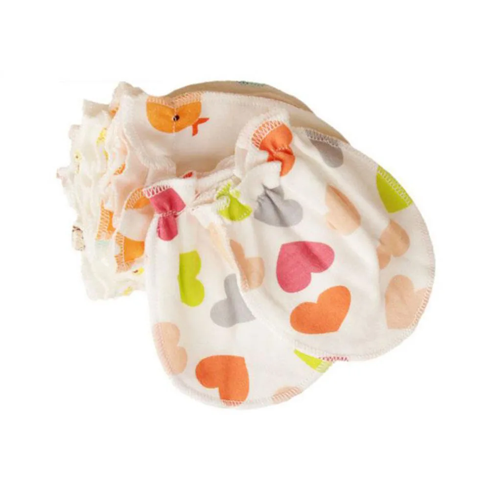 

100% COTTON GLOVES NEW BORN BABY ANIMAL PRINT soft warm infant No Scratch