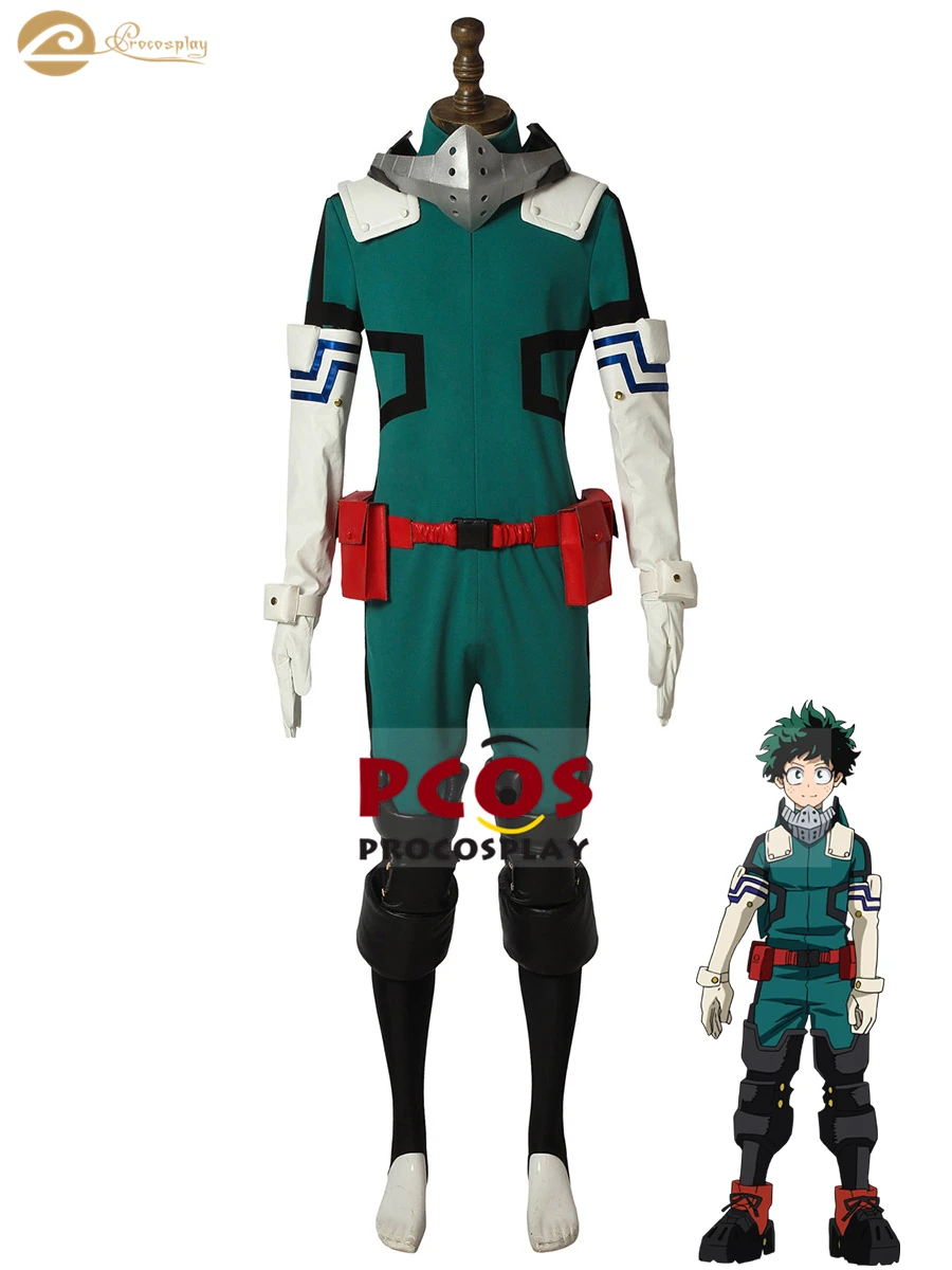 My Hero Academia 3 Izuku Midoriya Cosplay costume Deku Battle outfit Costume