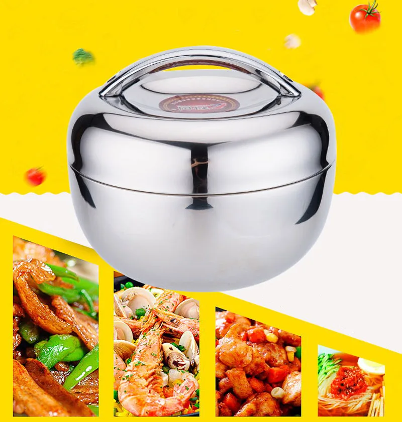 304 Stainless Steel Portable Thermos Insulated Lunch Bento Boxs Japanese Style Travel Kids Food Containers China Dinner Set8