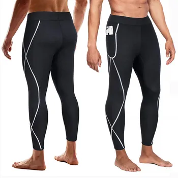 

Black White 2pcs Men Body Shaper Pants High Waist Trainer Slimming Panties Belly Abdomen Fat burn Fitness Underwear Shapewear