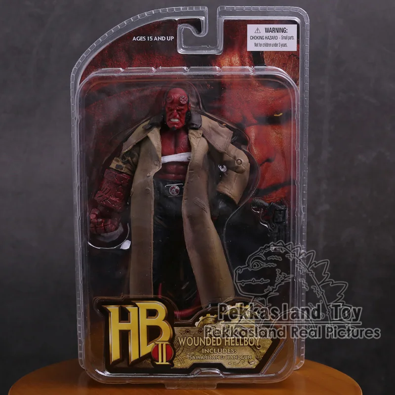 Экшн фигурка из ПВХ MEZCO Hellboy Коллекционная модель игрушки|Игровые фигурки и
