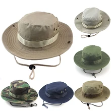 Камуфляжная тактическая Boonie шляпа колпачок Рыбацкая шляпа охотничья шляпа с козырьком для приготовления пищи на воздухе Рыбалка Альпинизм Кемпинг Кепка унисекс