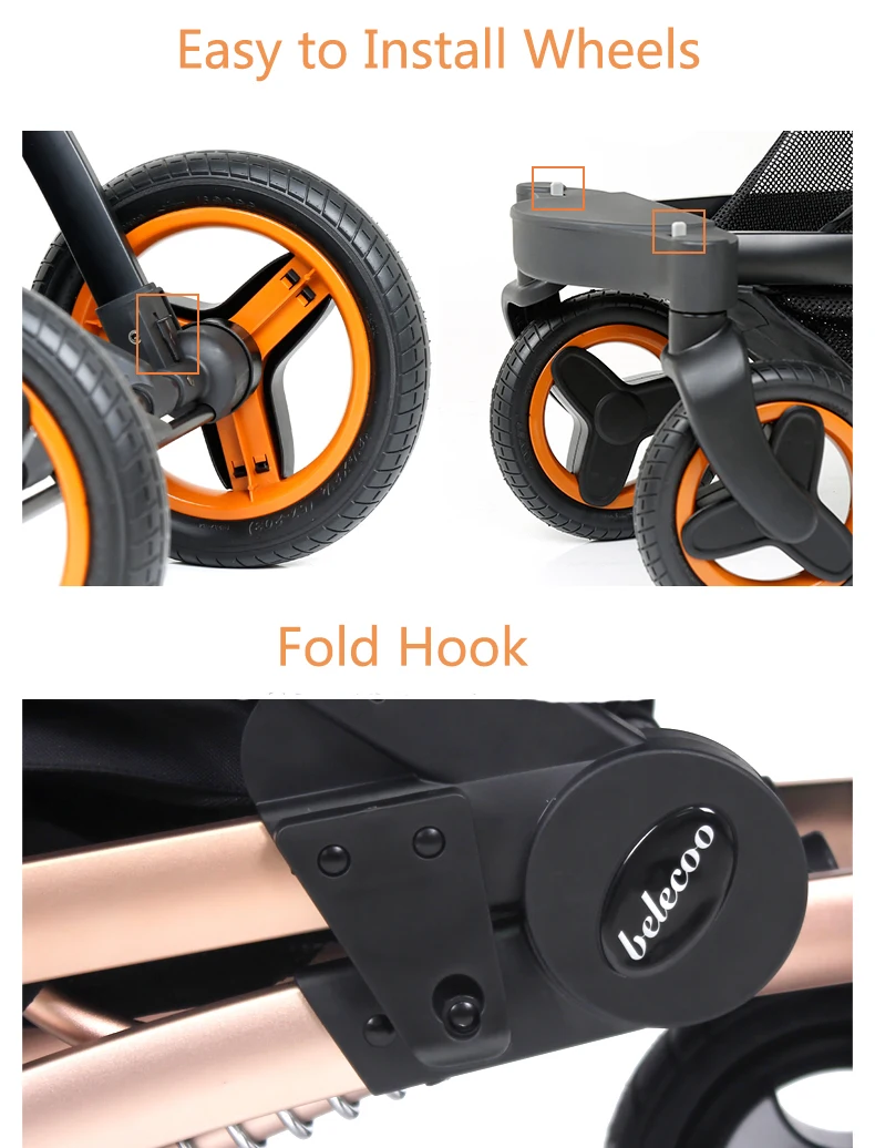 luxury baby stroller 3 in 1 (21)