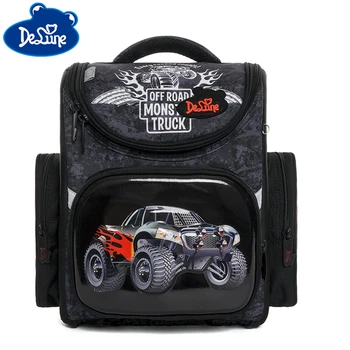 

Delune Primary School Bacpack For Kids Boys Pattern Cartoon Bags Backpack Children Orthopedic Backpacks