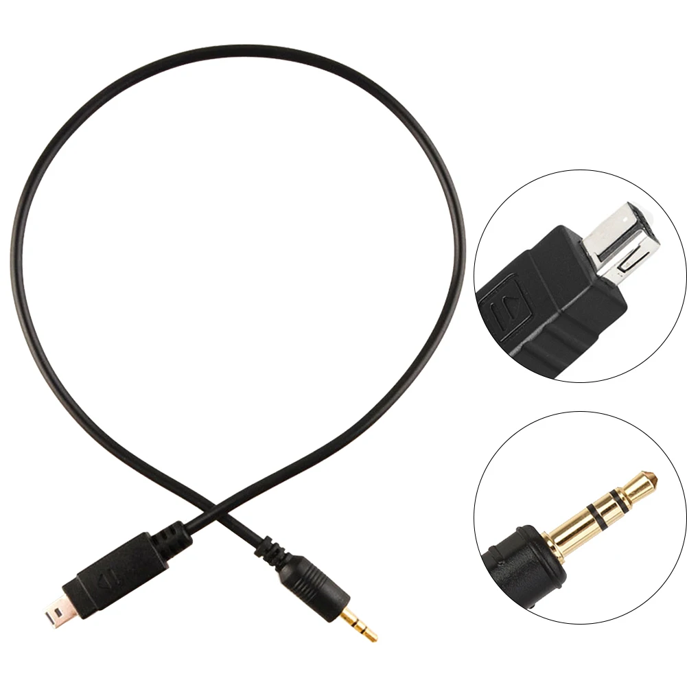 

DSLR Durable Shutter Release Trigger Connecting Cable Adapter Metal Plug Camera Remote Control Photography Black For Nikon D600