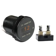 ^^Best Offers Waterproof 0-100a Digital Mini OLED display Car ammeter DC 12-24v General modification of Marine RV ^^Best Offers Waterproof 0-100a Digital Mini OLED display Car ammeter DC 12-24v General modification of Marine RV