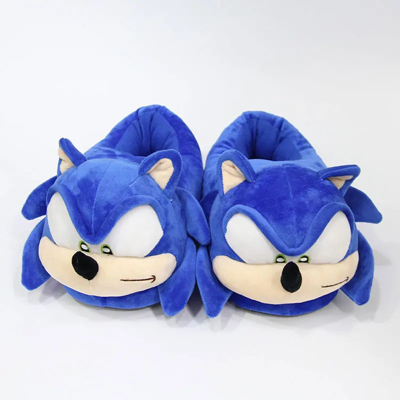 OHMETOY Sonic Ежик плюшевые игрушки для женщин и мужчин Мультяшные домашние тапочки