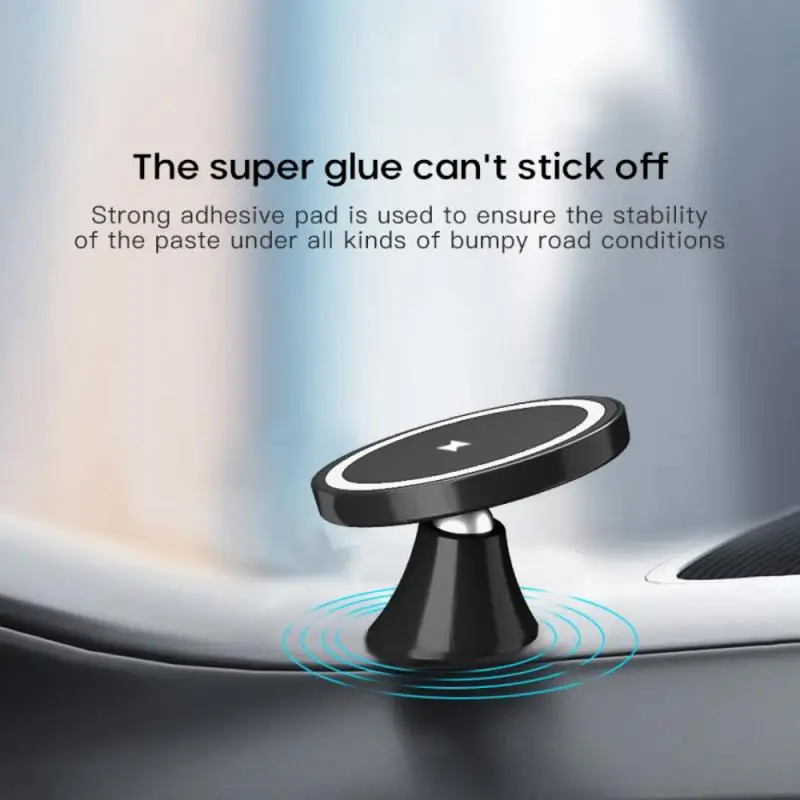 Magnetic Wireless Car Charger Mount For Iphone 12 Mini Pro Max Macsafe 15W Max Fast Charge Air Vent Mount Mini Car Phone Holder dual car charger