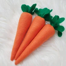 Nietkane marchewkowe dekoracje wielkanocne marchewkowe dekoracje świąteczne sztuczne owoce marchewkowe zabawki wielkanocne prezent dekoracje ogrodowe tanie i dobre opinie ADUWRSE CN (pochodzenie) Artificial Carrot