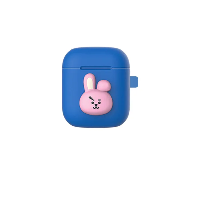 K pop Bangtan мальчики каваи мультфильм IPHONE airpods pro Чехол беспроводной bluetooth гарнитура наушники коробка защитный чехол