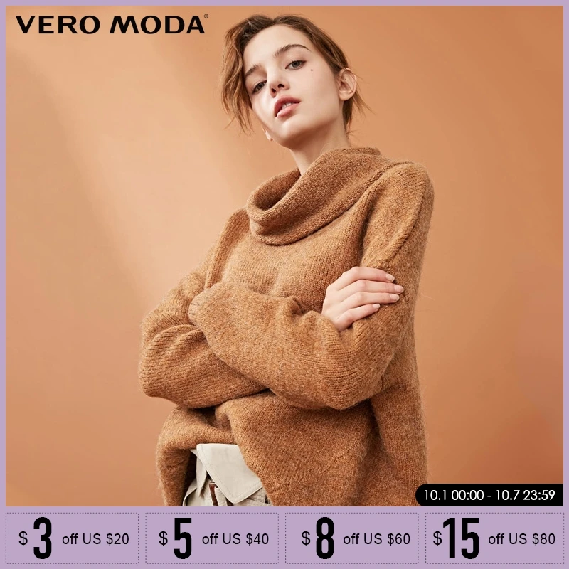 

Vero Moda autumn Winter Womens wool cashmere turtleneck Pullover sweater | 318313534