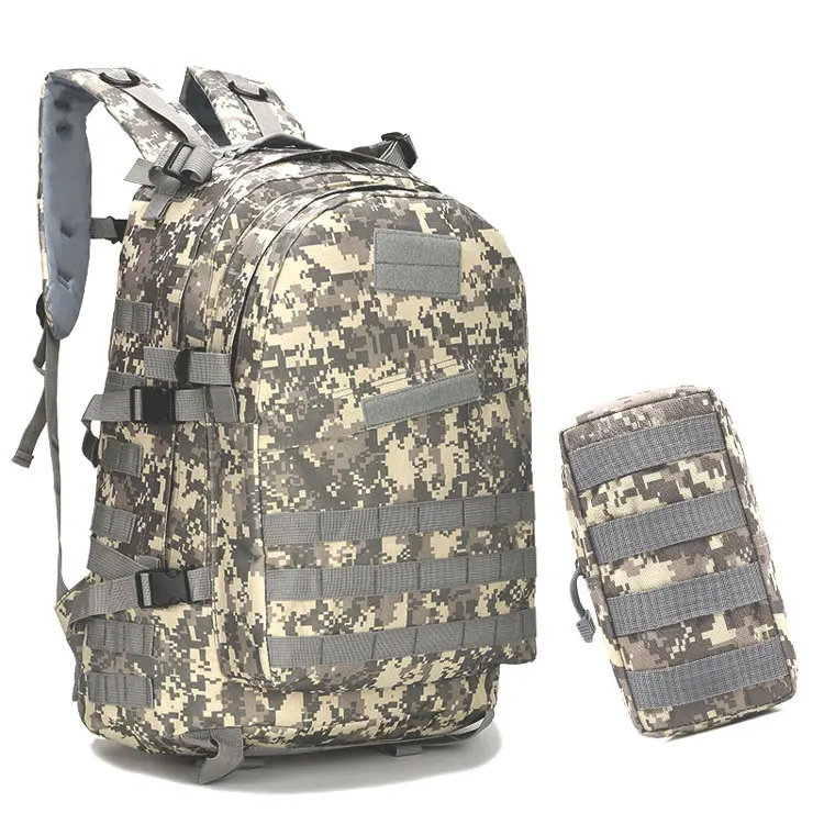 Тактический рюкзак 45л, военный рюкзак, уличная армейская сумка, Мужская походная тактическая сумка, охотничий спортивный рюкзак, сумка для альпинизма - Цвет: as picture