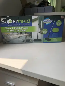 

Home decoration wireless electric rotating mop rechargeable hand push sweeping machine home cleaning machine