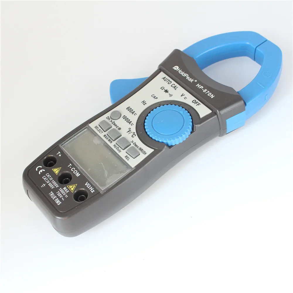 HoldPeak HP 870N автоматически настраивающийся диапазон постоянного тока Цифровые