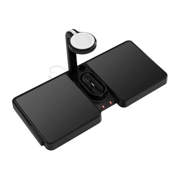 

4-In-1 Wireless Charger Multi-Function No Fast Charge QI Wireless Charger Base for 10W Charging Board for Apple Mobile Phone + W