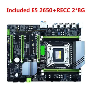 

X79T LGA2011 Desktop Computer Motherboard E5 2650 CPU 2x8GB DDR3 RECC Memory