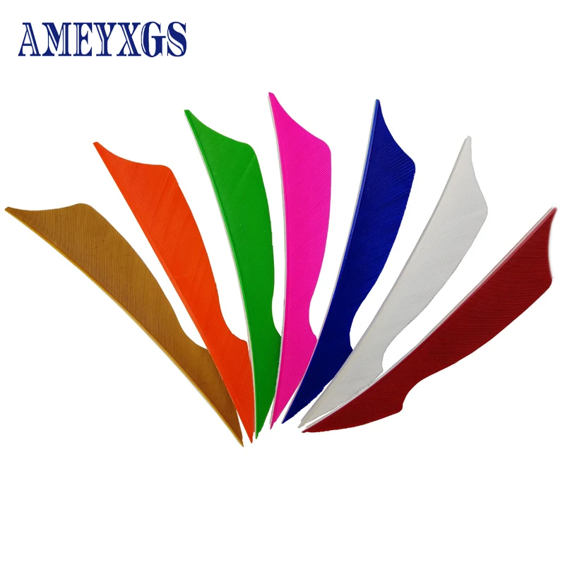 

30pcs 4 Inch Archery Turkey Feather Arrow Feather Shield Right Wing DIY Hunting Accessories For Recurve/Compound Bow Shooting