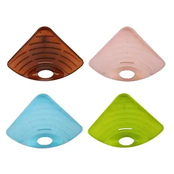 

Triangular Sink Rack Storage Racks Sink Sponge Stand Storage Debris Kitchen Multi - Purpose Dishwasher Drain Rack
