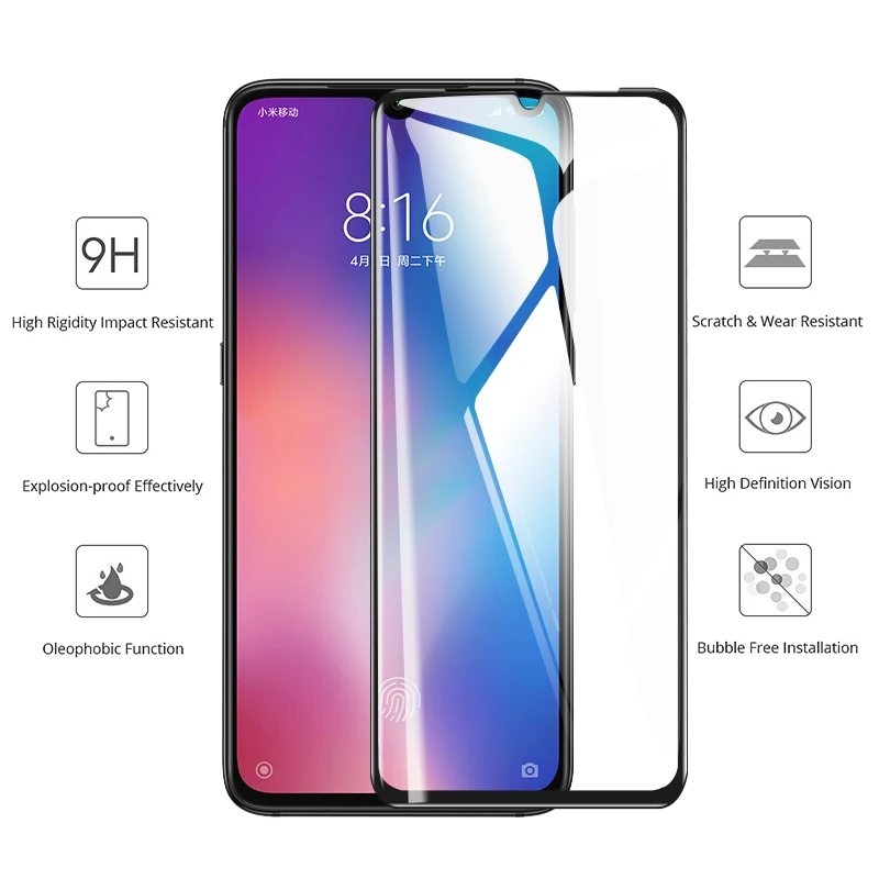 Защитное стекло для xiaomi mi 9 lite 9 lite светильник 9se 9t pro защита экрана закаленное стекло для xio mi 9 lite mi 9se mi 9 mi 9t пленка