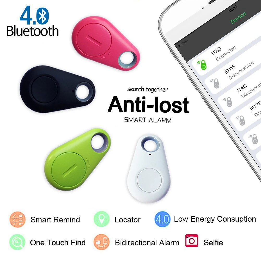 Беспроводной смарт-трекер Key Finder Анти-потерянный сигнал тревоги обнаружитель