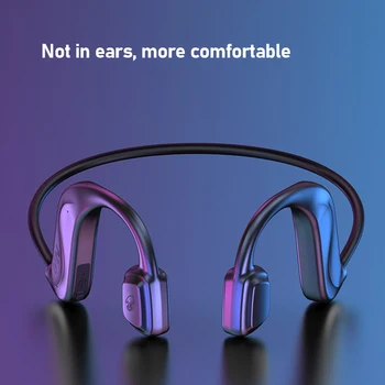 

Bluetooth 5.0 MD04 Wireless Headphones Bone Conduction Earphone Outdoor Sport Headset With Microphone Handsfree Headsets 2020
