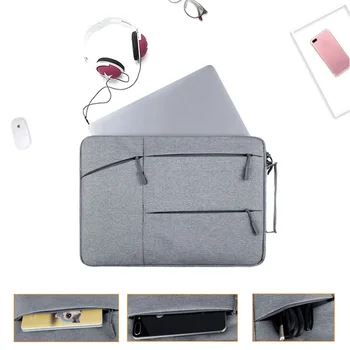 

Luxury Laptop Bag Waterproof Apple Handbag for Macbook Air Pro Retina 14 15 15.6 inch Laptop Sleeve Case Business Notebook Bag