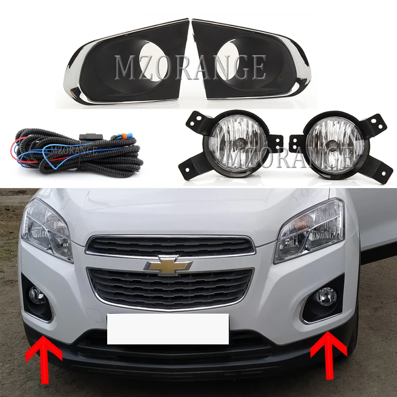 Туман светильник s головной для Chevrolet Trax трекер 2013 2016 Галогенные Противотуманные