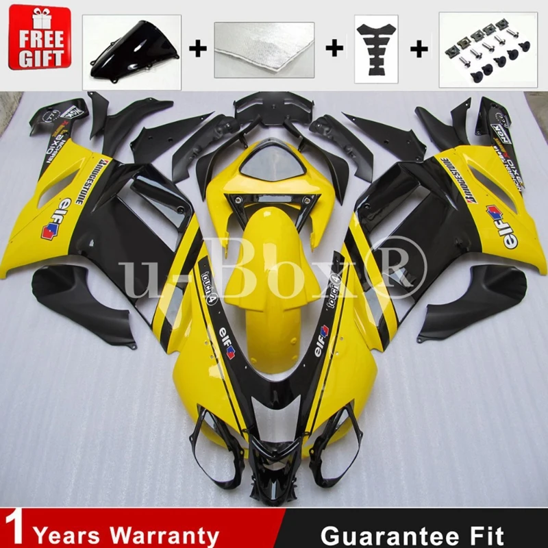 New ABS Motorcycle whole Fairings Kit Fit for kawasaki Ninja ZX6R 636