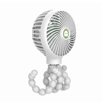 

Windable Handheld Fan With Rechargeable Battery 3 Speed Mini Usb Fan Mute For Child Student Dormitory Baby Stroller