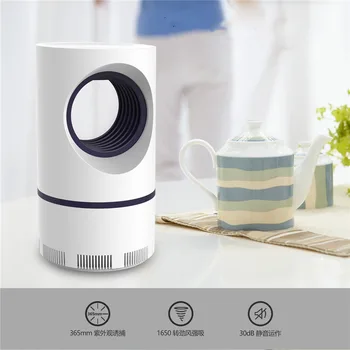 

2019 New Household USB Mosquito Killer LED Lamp Photocatalytic Household Silent Night Light Lamp UV Anti-Mosquito Dispeller