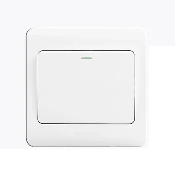 

Single order control click vintage wall switch White one open single control Button switch