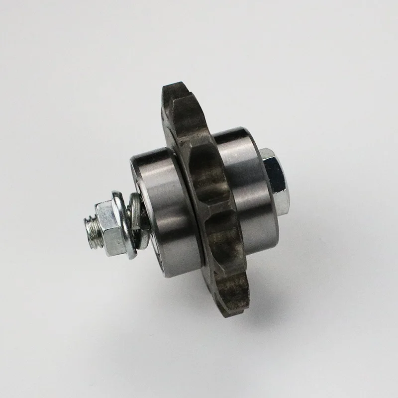 

Motorcycle Chain Automatic Tensioner with Three Bearing Backup Wheels dao lian qi Alone Gear Bearing Set