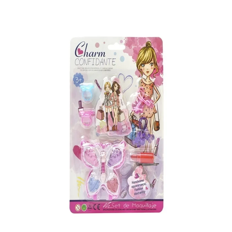 

Children Model Cosmetics Play House Makeup Set GIRL'S Makeup Skin Beauty Manicure Toy Cosmetic Box