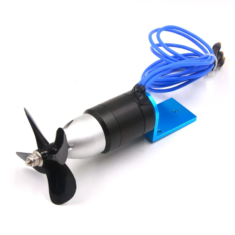 

upgraded 2.4KG thruster 2838 350KV brushless motor waterproof 24V with 60mm propeller CW CCW for RC fishing bait boat ROV robot