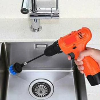 

Grout Power Scrubber Cleaning Drill Brush Tub Cleaner Combo Tool Kit Multi Color