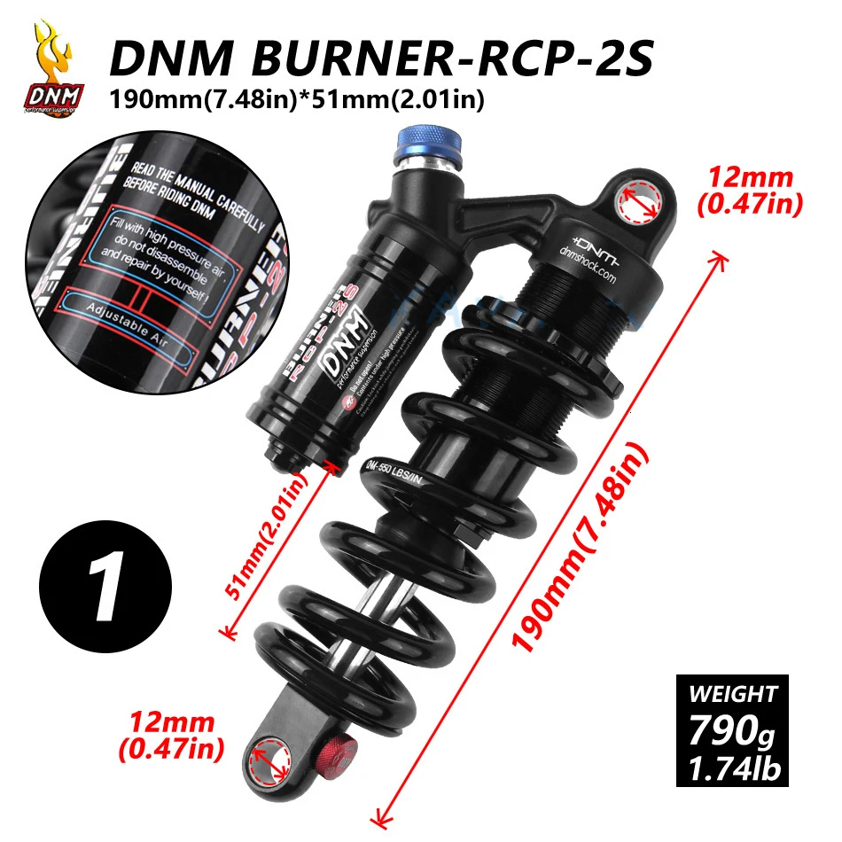 DNM/RCP-2S для езды на горном велосипеде с enduro DH Задний амортизатор fox190mm 200 м 220 мм 240 мм 550 кг для Подвеска рама