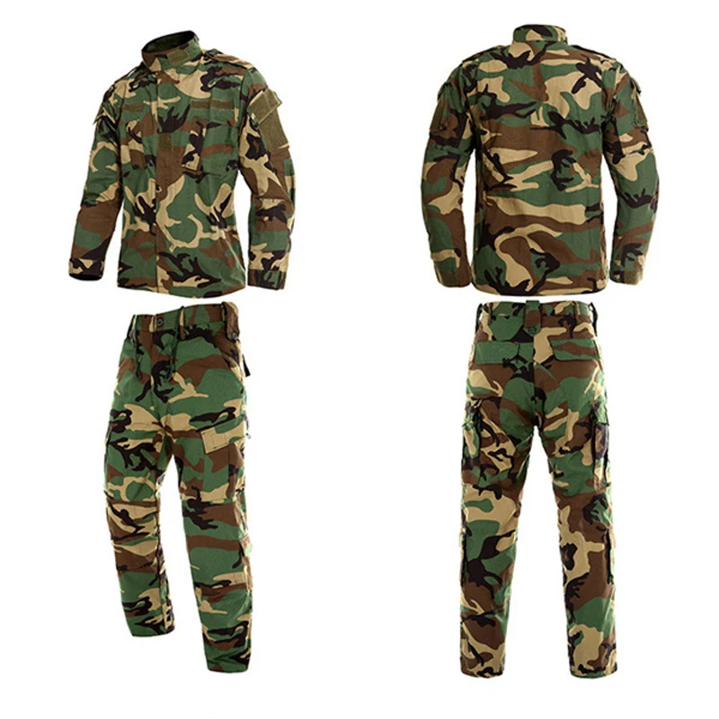 Günstig UNS Armee Anzug Afrikanischen Militär Uniform für Männlichen Cambay Jacke + hosen 2PCs Camouflage ACU CP Mann Spezielle Kraft taktische Kleidung