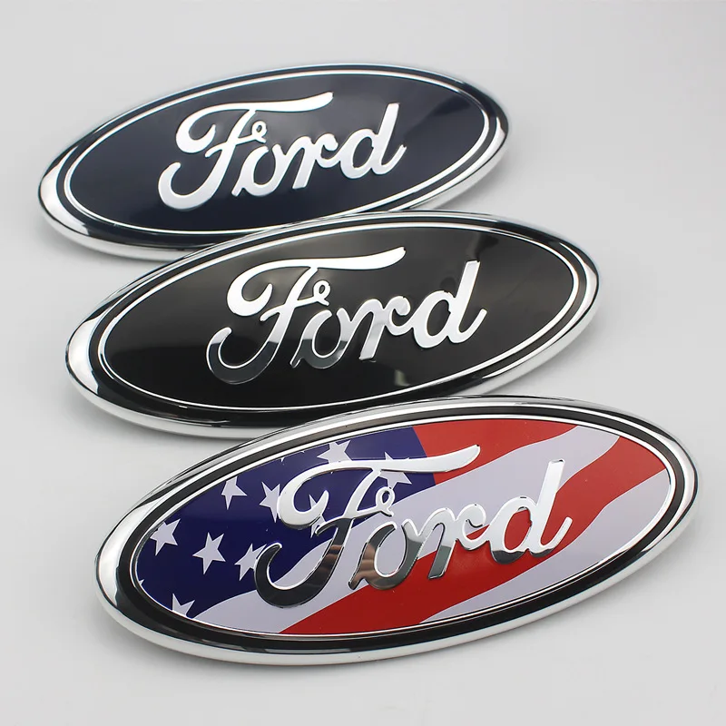 

Wholesale Ford Front Leading Mark Ford F150 Explorers Front Leading Mark Front Face Grille Car Logo Front And Back Standard Mach